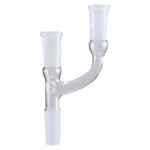 【柴田科学】共通摺合連結管 二又 19/38-19/38 007480-1919