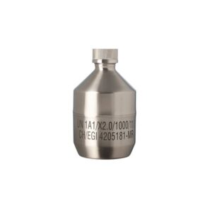 【柴田科学】ステンレススチールボトル キャップ付(UN規格) 1.5L 017200-1501