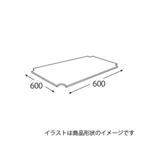エレクター ワイヤーシェルフ用アクリル板 H2424AB1