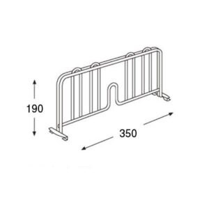 エレクター ディバイダー HDD14C 2本入