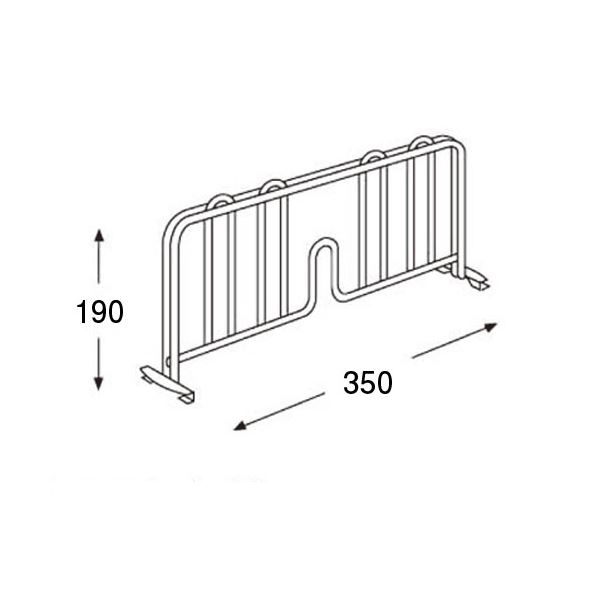 エレクター ディバイダー HDD14C 2本入