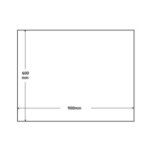 マグエックス ホワイトボードシート MSHW-6090-M
