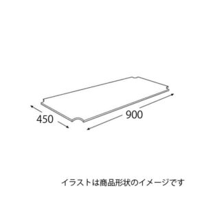 エレクター ワイヤーシェルフ用アクリル板 H1836AB1