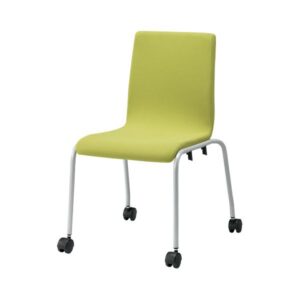 ジョインテックス 会議イス GK-40R イエローグリーン
