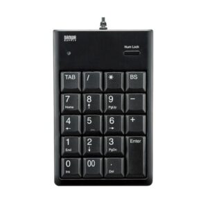 サンワサプライ USB2.0テンキーNT16UH2BKN
