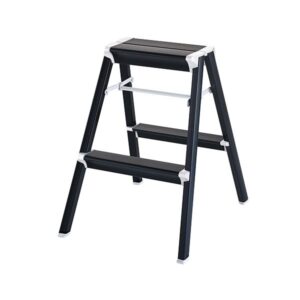 長谷川工業 踏台 SK2.0-06BK 2段 ブラック