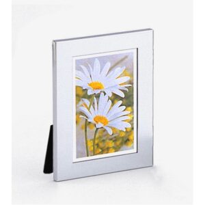 メタルフォトフレーム/写真立て 【L版=サービスサイズ対応】 鏡面加工 化粧箱入り