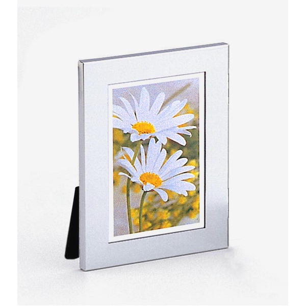 メタルフォトフレーム/写真立て 【L版=サービスサイズ対応】 鏡面加工 化粧箱入り