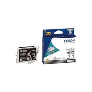 【業務用5セット】【純正品】 EPSON エプソン インクカートリッジ/トナーカートリッジ 【ICMB33 MBK ブラック】 ×5セット