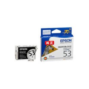 【業務用5セット】【純正品】 EPSON エプソン インクカートリッジ/トナーカートリッジ 【ICGL53 グロスオプティマイザー】 ×5セット