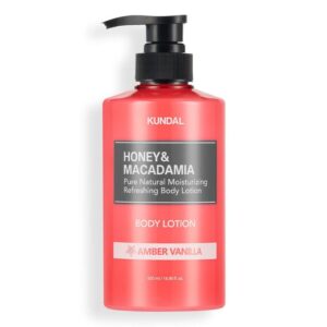 公式クンダル モイスチャーボディーローション 500mlアンバーバニラ Moisture Body Lotion 500ml A