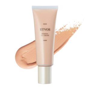 (エトヴォス) ミネラルCCクリーム SPF38/PA+++ 30g ツヤ肌/透明感 肌色補正 石鹸で落ちる UVカット 化粧下地