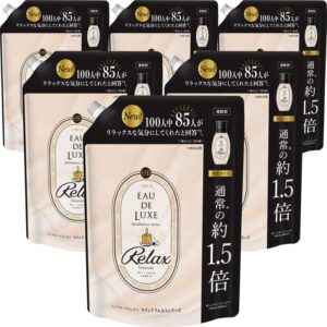 ケース販売 オードリュクス プレミアム柔軟剤 マインドフルネスシリーズ リラックス Innocent 詰め替え 600mlx6袋