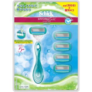 ハイドロシルク 敏感肌用 クラブパック シェービング カミソリ かみそり 剃刀 女性 レディ